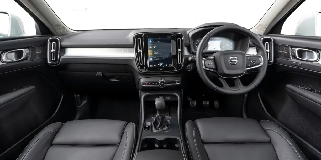 Interior of XC40 Recharge